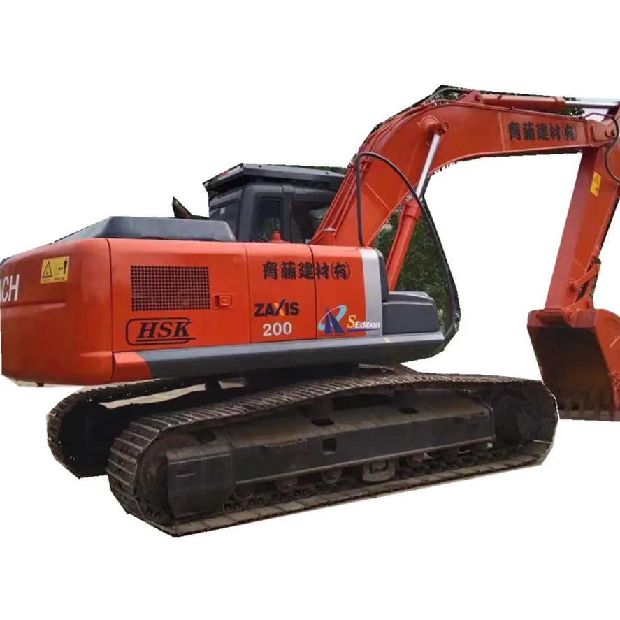 Used Hitachi excavator ZX200-3 crawler excavator for sale excavator hitachi ZAXIS 200 200-6 with imported engine