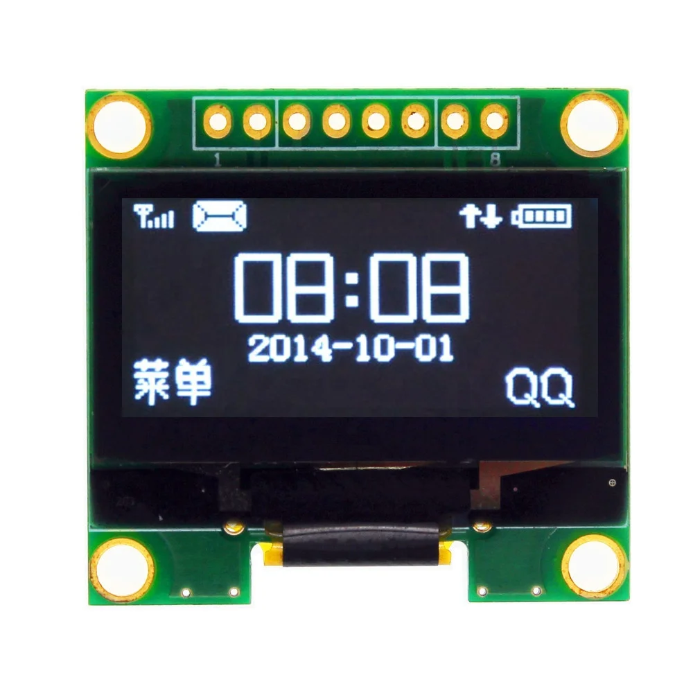  1 3 дюймовый белый SH1106 128X64 SPI I2C OLED модуль