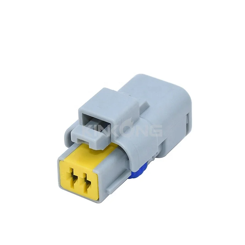 211PC022S8049 Gray 2 pin female electrical Car Accessories Automotive Waterproof FCI Connector
