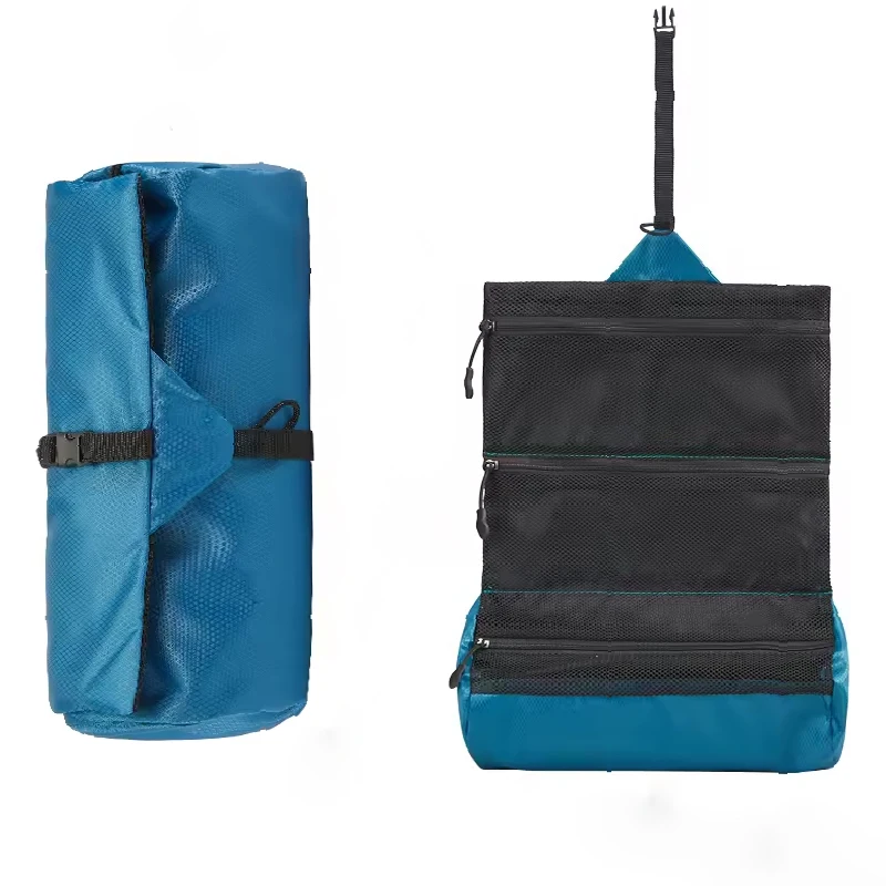 Oxford Water-Resistent Toiletry bag Hot Selling New Arrival Cheap Custom Logo Zipper Neutral Toiletry kits makeup bags