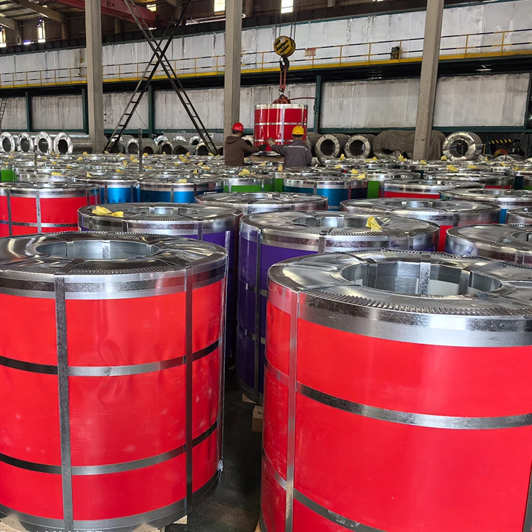 High Strength good price ppgi coil galvanized steel ppgi coil RAL9010 0.12mm thick for building materials