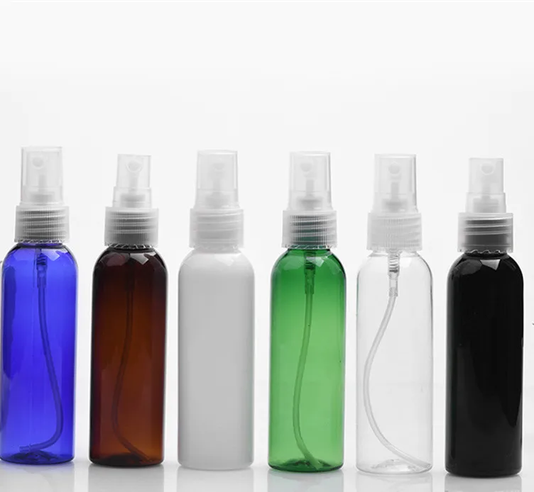 Portable Small Plastic Mist Spray Bottle10ml 20ml 30ml Wholesale Custom Mist Cosmetic Plastic Spray Bottle