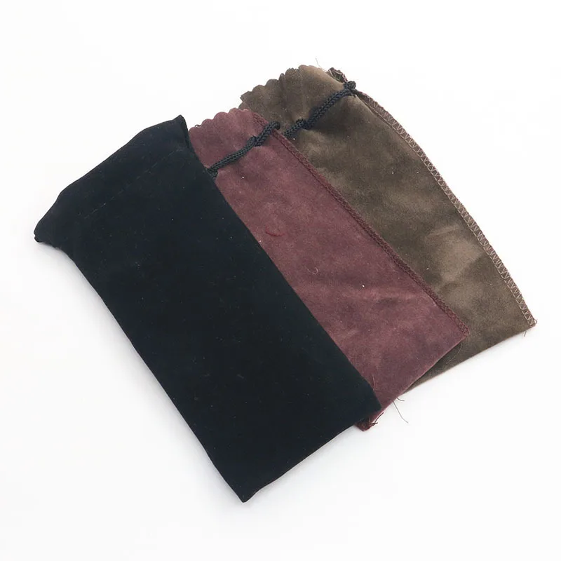 Custom Logo Retro Classic Wholesale Tobacco Spice Pouch Portable Durable Soft Tobacco Pipe Bag for Smoking