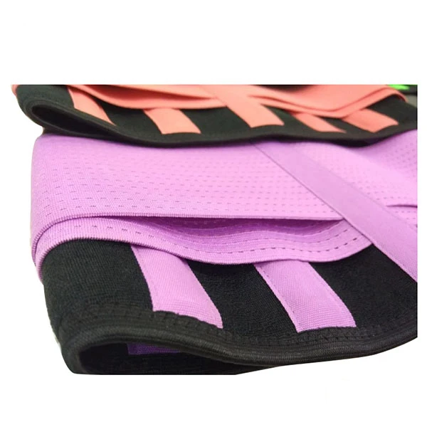 Adjustable sweat neoprene slim waist trimmer belt