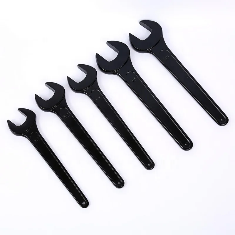 Сверхмощные ремонтные инструменты черный готовый динамометрический ключ с открытым концом