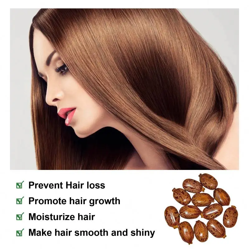 factory Organic Serum Bulk Cold Pressed Hexane Free Pure Natural Jamaica Black Castor Oil for Eyelashes and Eyebrows