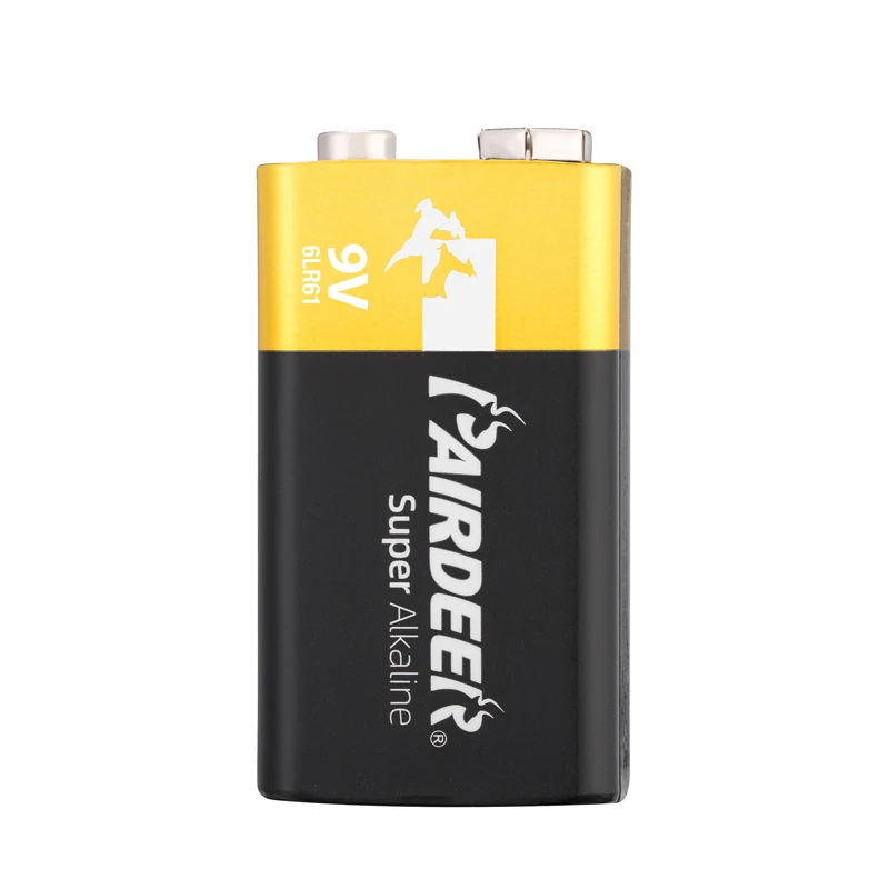 PAIRDEER private label 9V 6lr61 alkaline battery
