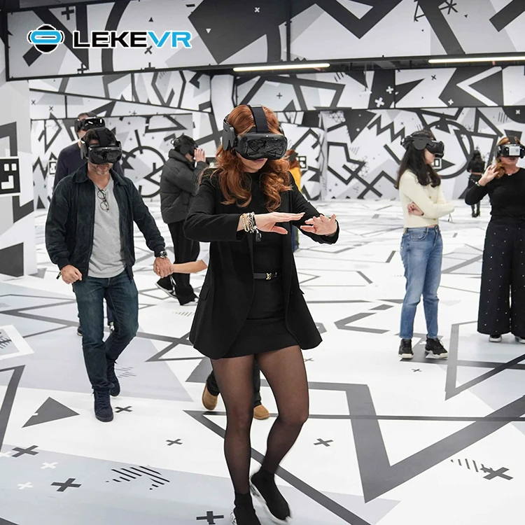 LEKE VR развлечения Metaverse стрельба игры большая космическая станция 9D E-Sports аркадная машина Арена бесплатно