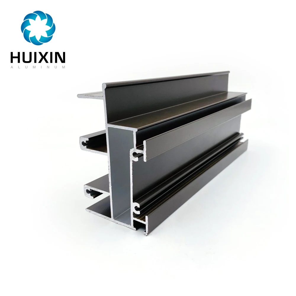 Israel 9000 Series Powder Coated Silver Black White Extrusion Aluminium Profile