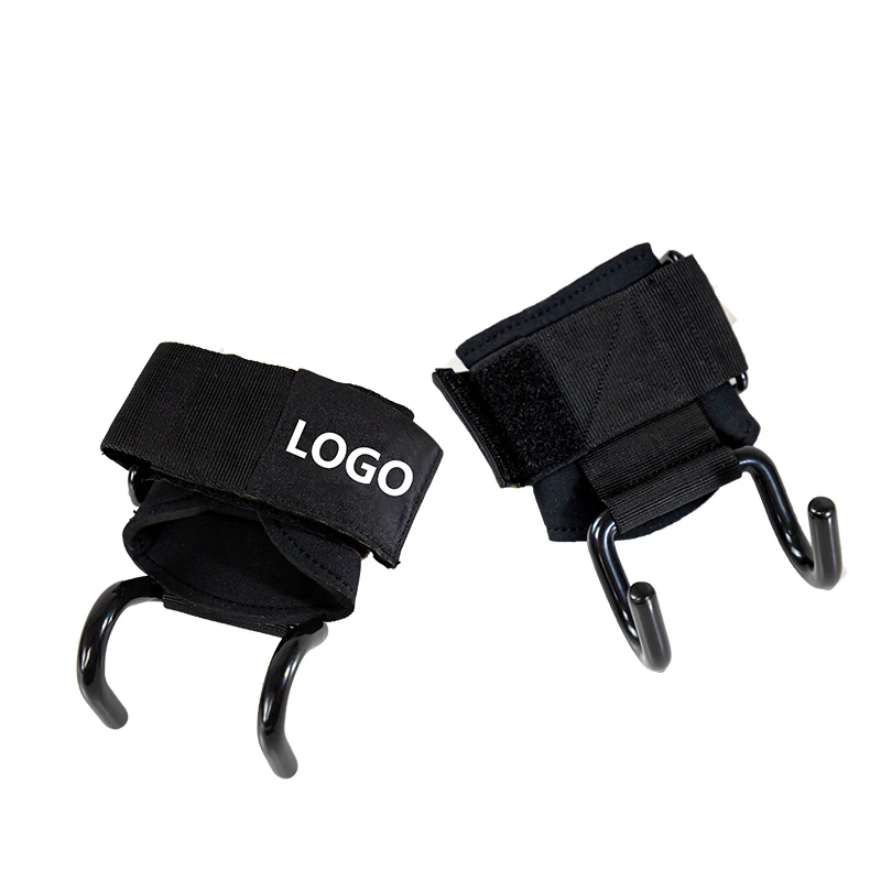 SHIWEI-1037#Factory price Palm support Wrist Straps Protection Pull Up Weight Lifting Hooks Brace