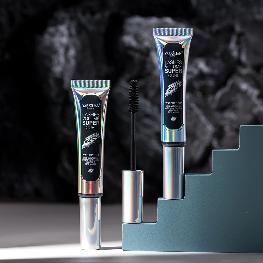 Private Label  Pure Vegetable Waterproof Durable Mascara Thin Curl. Black Long Lasting Natural Fashionable Mascara