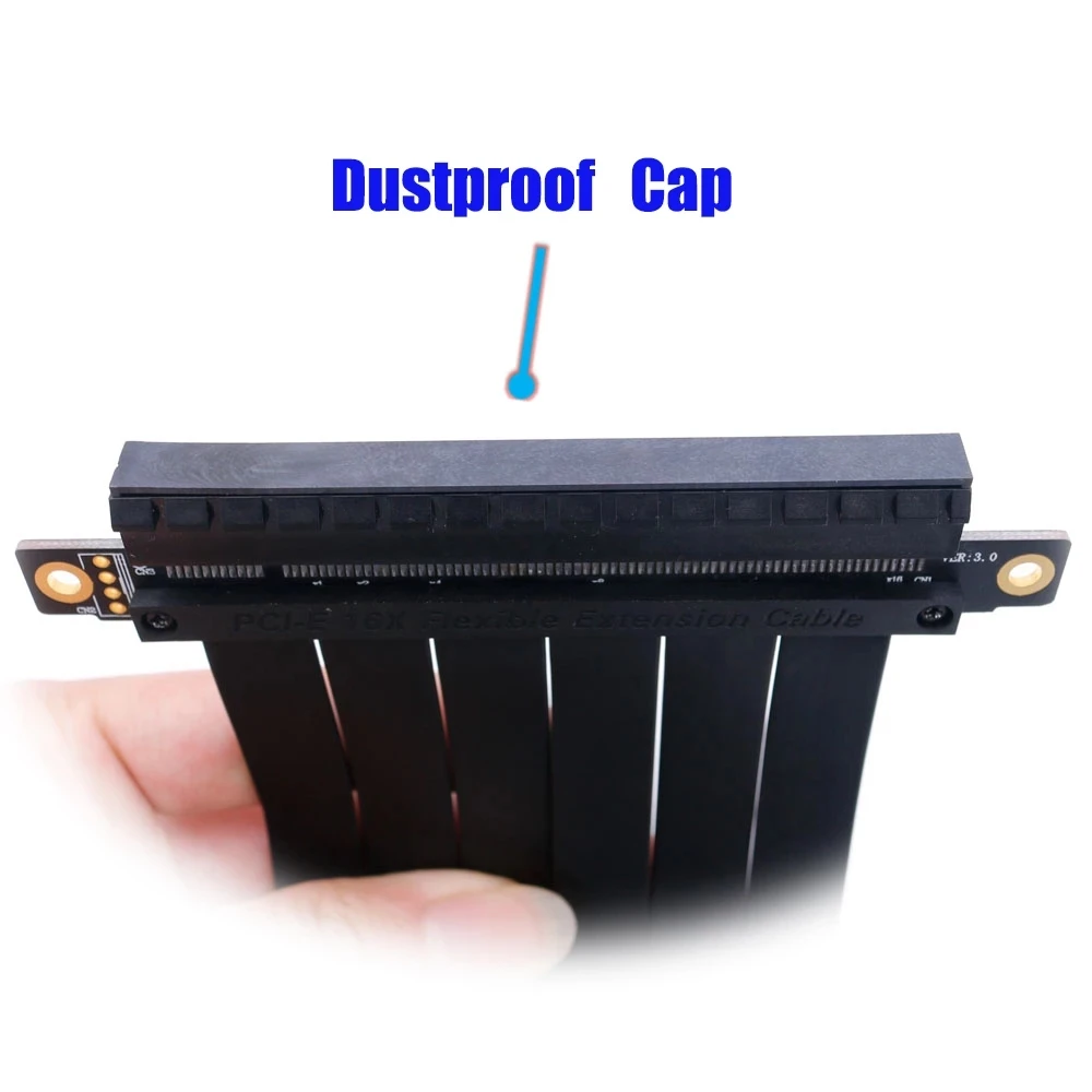 
High Quality PCI-E PCI Express 16X Extension Cable with Gold-plated Connector 