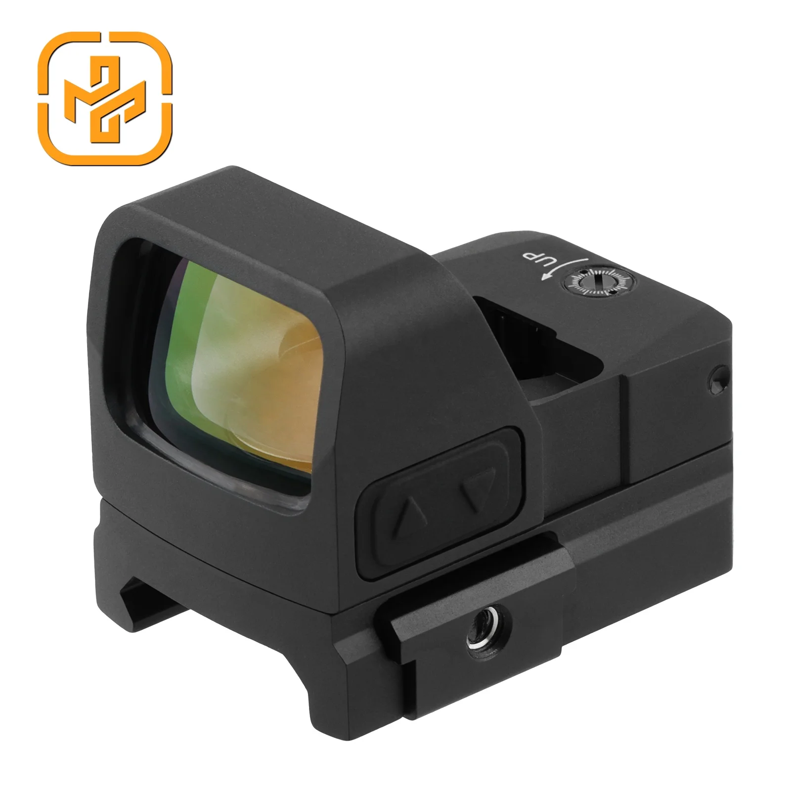 FOCUHUNTER Classic 1X23mm IPX7 Waterproof Tactical Red Dot Scope Shockproof 1500G Recoil Shake Awake Parallax Free Red Dot Sight
