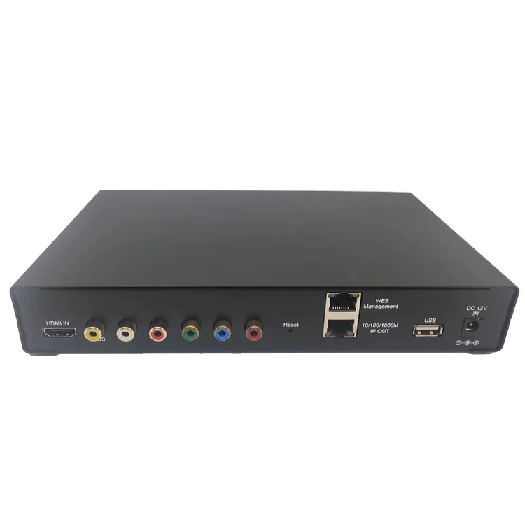 Good Mind GME Signal Channel HDMI Component RCA AV Composite Video RF Modulator to HD IP Streamer Encoder Server