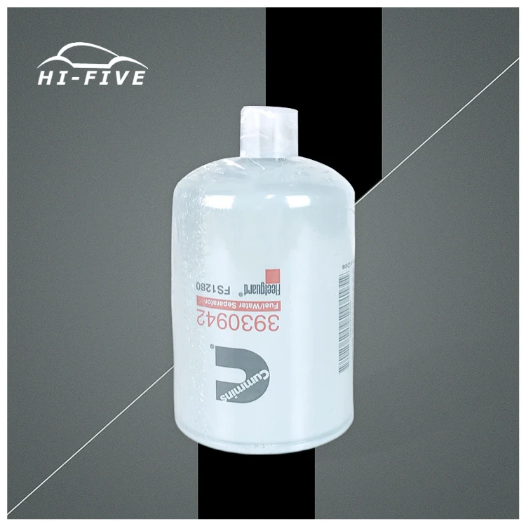 High Quality Diesel Engine Parts Fuel Water Separator Filter Oil-water separation filter FS1280 For Cummins 6B Engine Parts