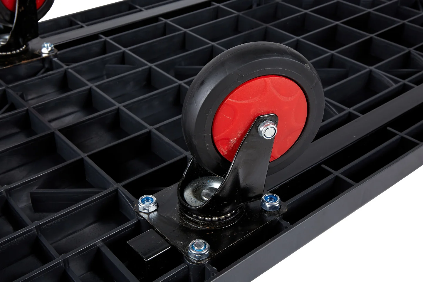 Wholesale Flat Dolly Push Cart Trolley Platform Hand Truck  Heavy Duty Four-wheel Foldable Platform Hand Trolley Cart Truck