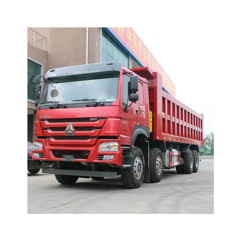 Used SinotruK 6x4 8x4 Howo 10 wheel used dump truck for Africa