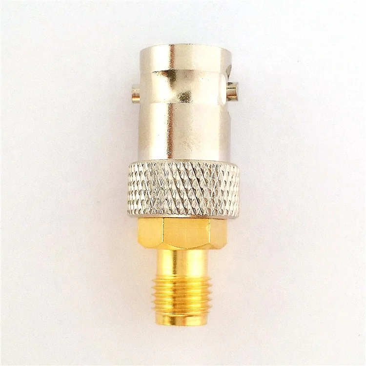 Factory Direct RF Adapter BNC female to SMA female 0-3GHZ High Quality Copper BNC/SMA-KK SMA/BNC-KK