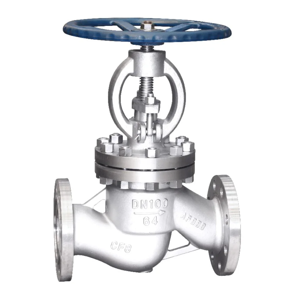 ANSI ASME Flange Globe Valve wcb cf8 cf8m class150lb 300lb 600lb Shut-Off Valves
