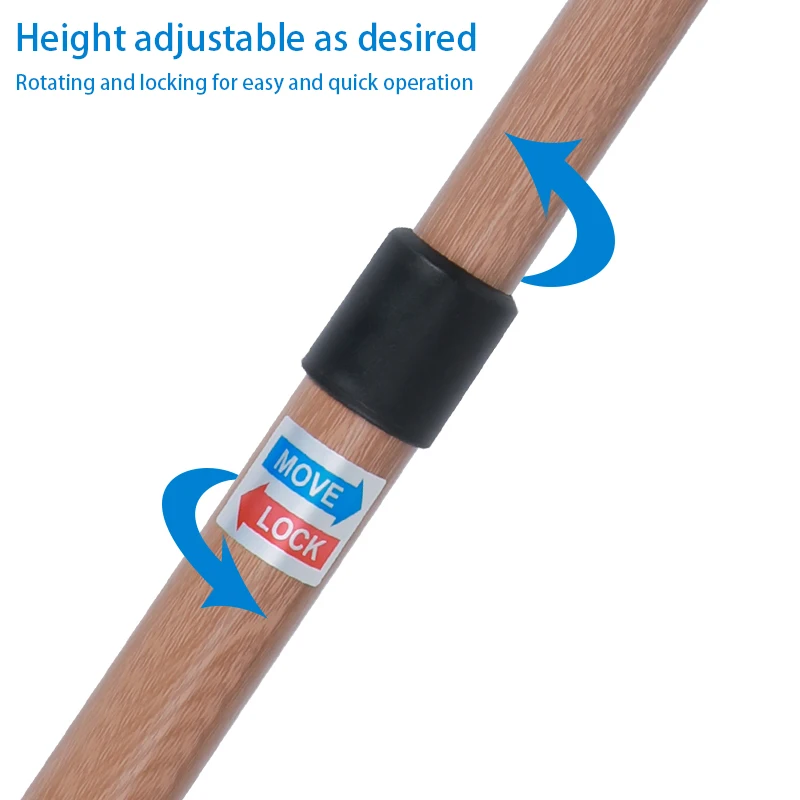 Lightweight Aluminum Telescopic Tent Pole for Outdoor Camping Seamless Design