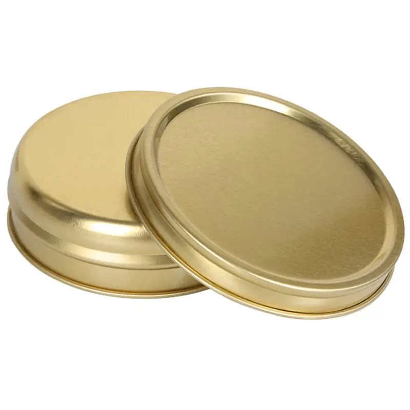 Golden First Class High Quality Caviar Food Packaging Tin Cans