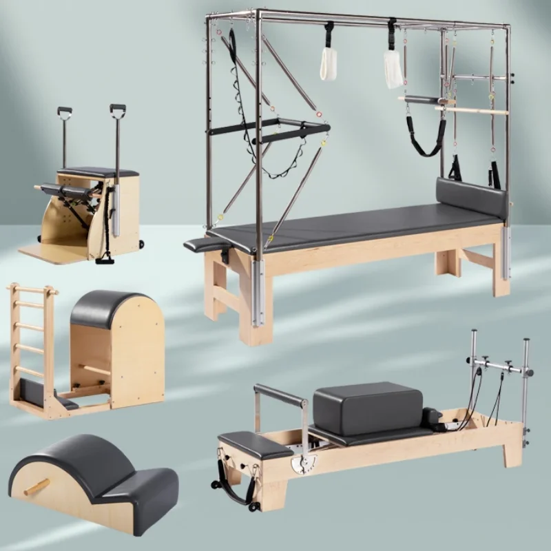 Factory Directly Provide High Quality Wood Pilates Reformer For Body Extension