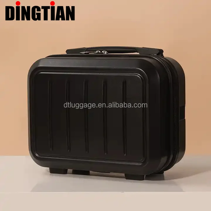 Mini Size 100% PP Material Suitcases Portable Bag for Student Travel Business 14 Inch Unisex Cosmetic Cases-Malas de viagem