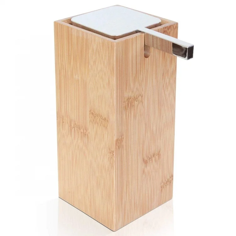 Refined-bam OEM Factory bath spa gift set bamboo dispenser