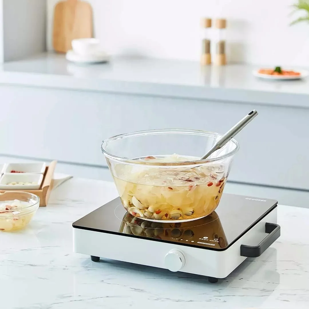 QCOOKER CR-DT01 кухонная техника Многофункциональный 2000 Вт с сенсорным управлением Smart идеальный помощник на кухне! Электрическая керамическая плита Инфракрасный Индукционная