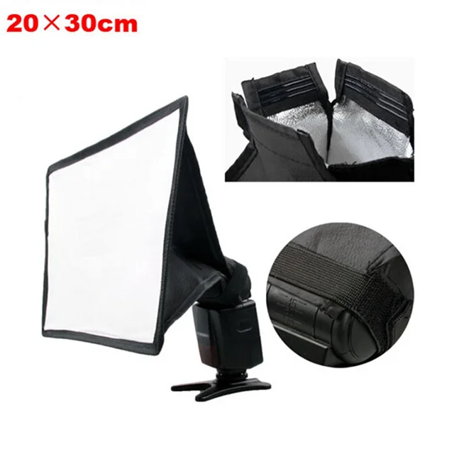  20x30 складной рассеиватель вспышки софтбокс для speedlite
