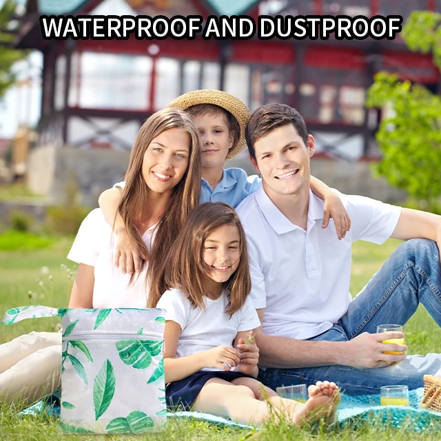 wet bag Popular and Portable washable girls sanitary pads napkin package storage bag for girls and ladies