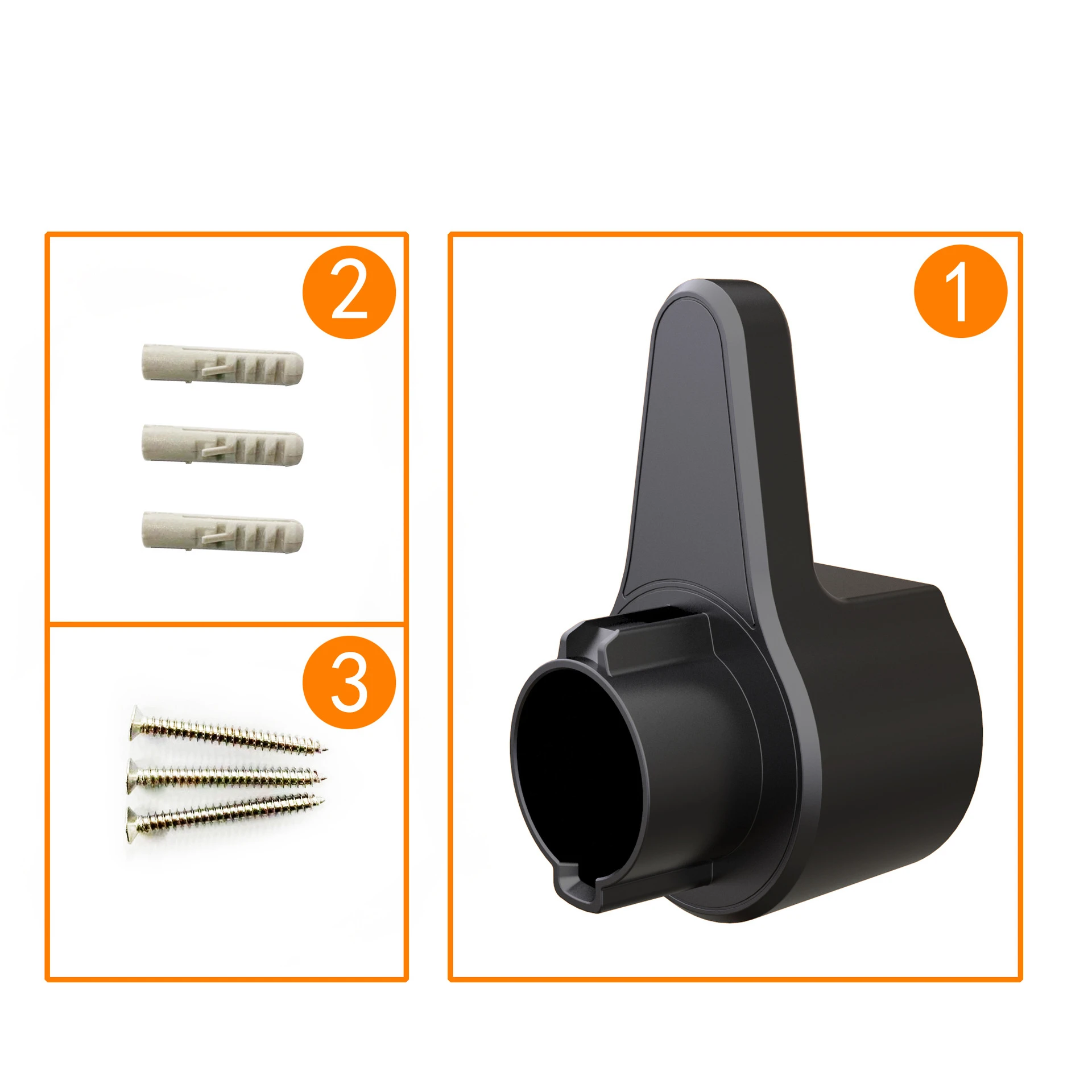 High Quality Manufcaturers sae j1772 Type 1 level 2 AC gun Plug  ev charger Virtual socket