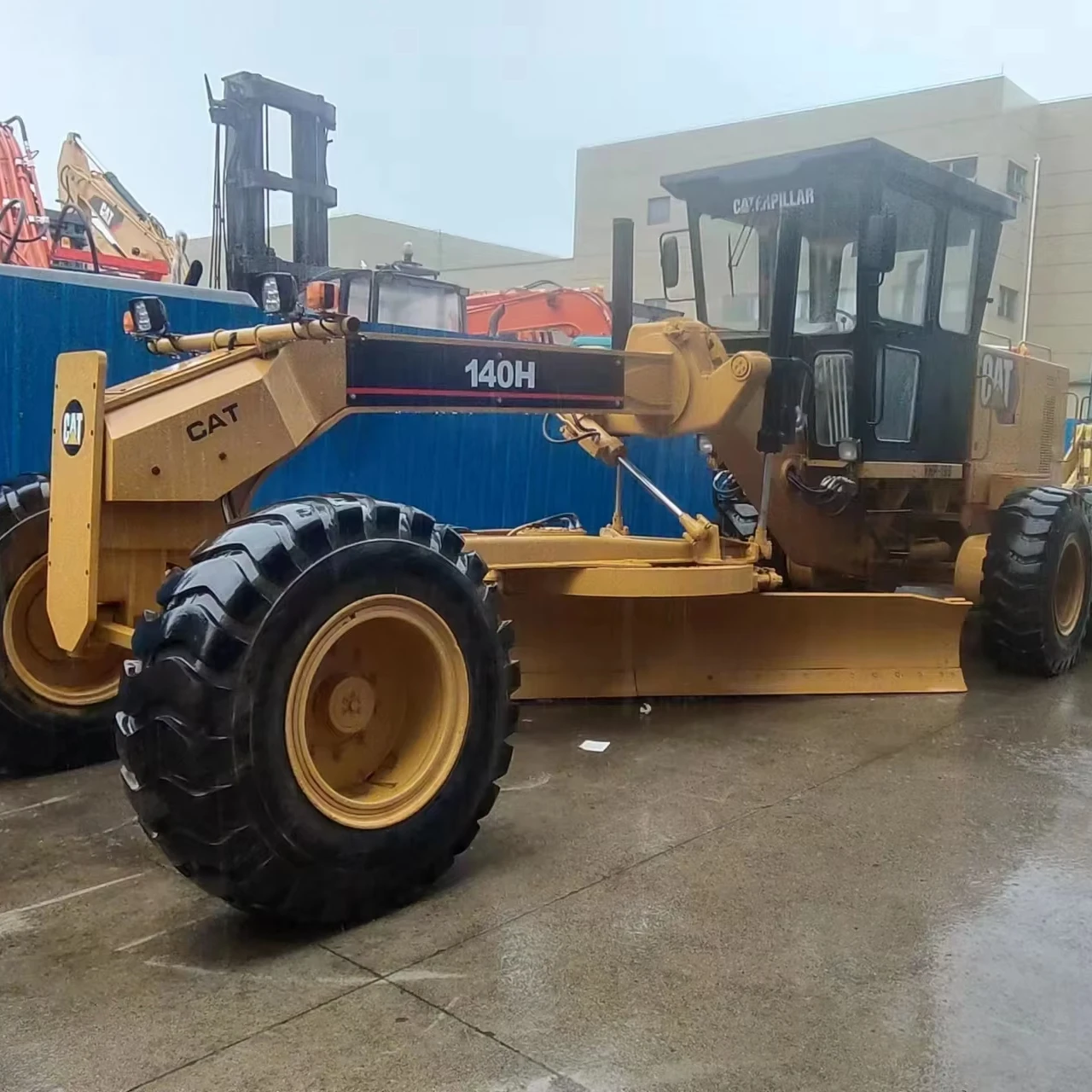 Б/у Caterpillar 140H основные компоненты грейдера двигателя в том числе моторного насоса коробка передач PLC-Горячая Распродажа