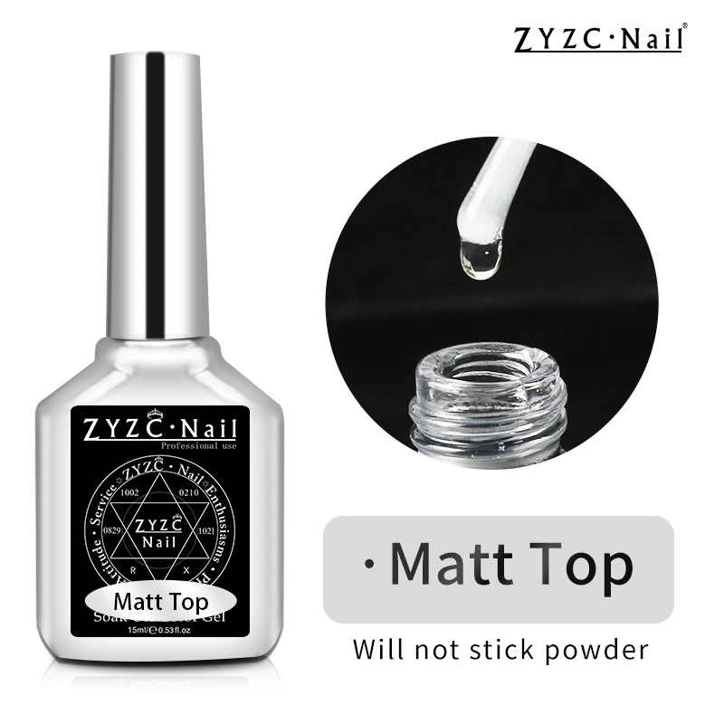 Private label rubber velvet matte top coat no-wipe super matt gel bulk 1000 ml bulk nails art gel polish crystal