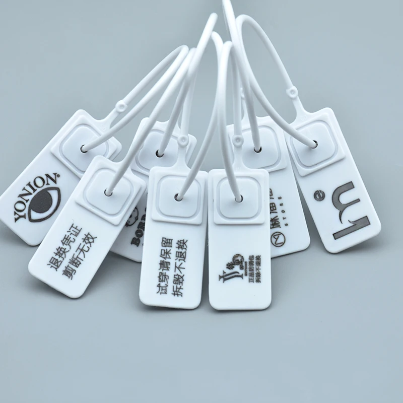 Заводская распродажа одноразовые пластиковые защитные пломбы для одежды и обуви