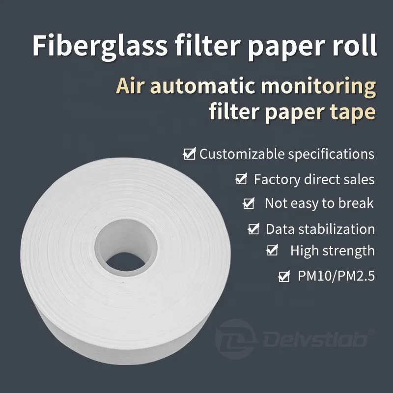 Wholesale High Efficiency lab  MIcrofine Fiberglass Air Filter Paper Roll for ULPA Air Filter