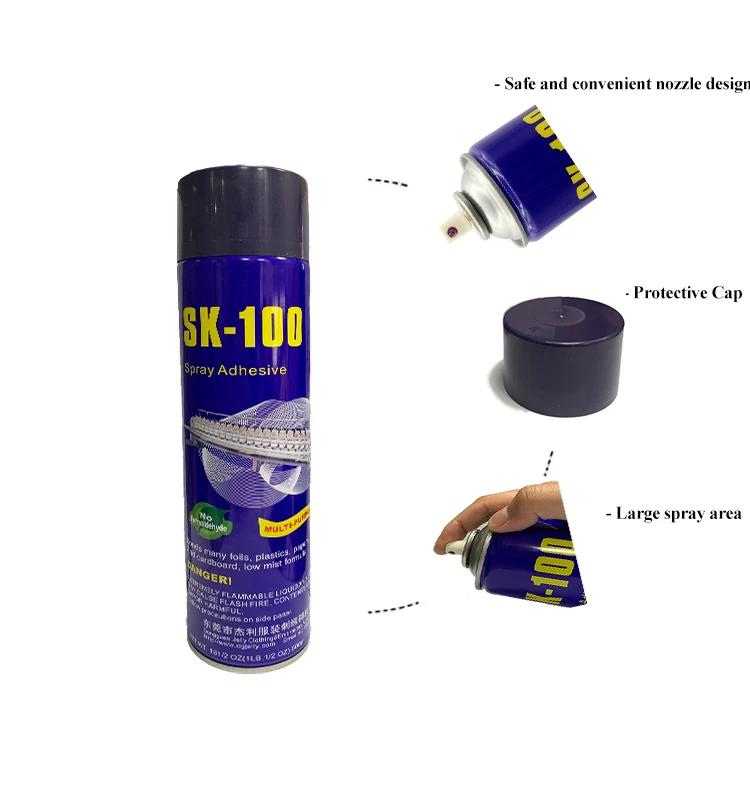 SK-100 Adhesive Spray Glue for Embroidery Accessories