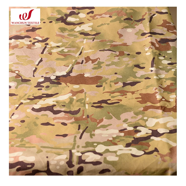 100% Nylon CORDURA  500DX500D Military Printed PU Waterproof Fabric for Bag Outdoor