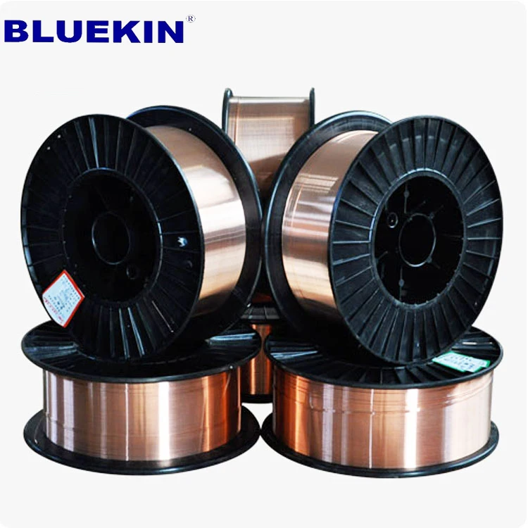 China NO.1 welding wire ER70S-6 CHW-50C6 Cooper Coated Welding Wire