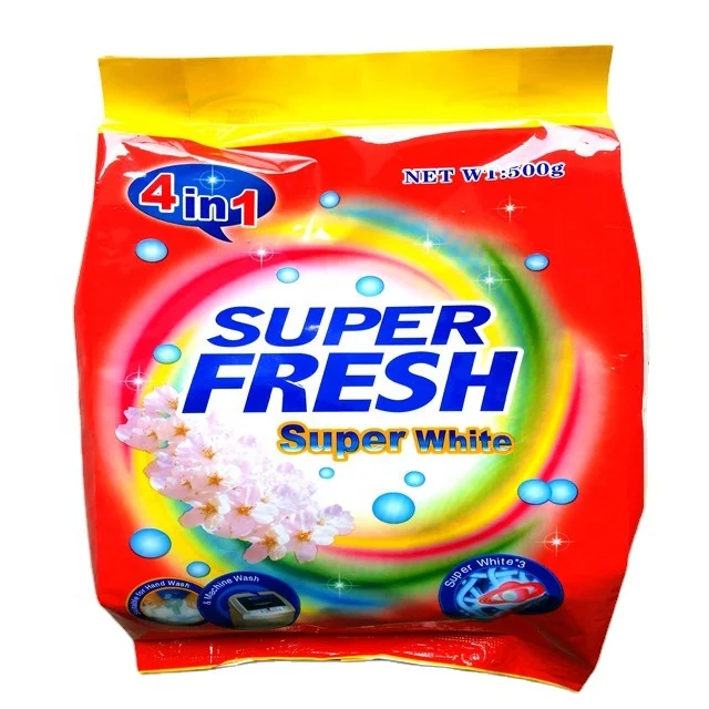 Factory small package Magic formula washing powder to Guatemala market