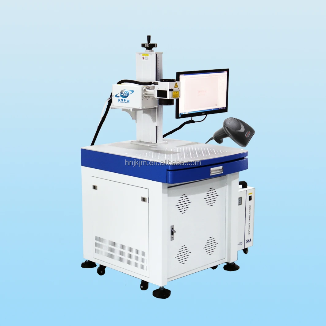 3W 5W 8W 10W Water Cooling high quality durable easy operate maintain UV Laser Marking Machine