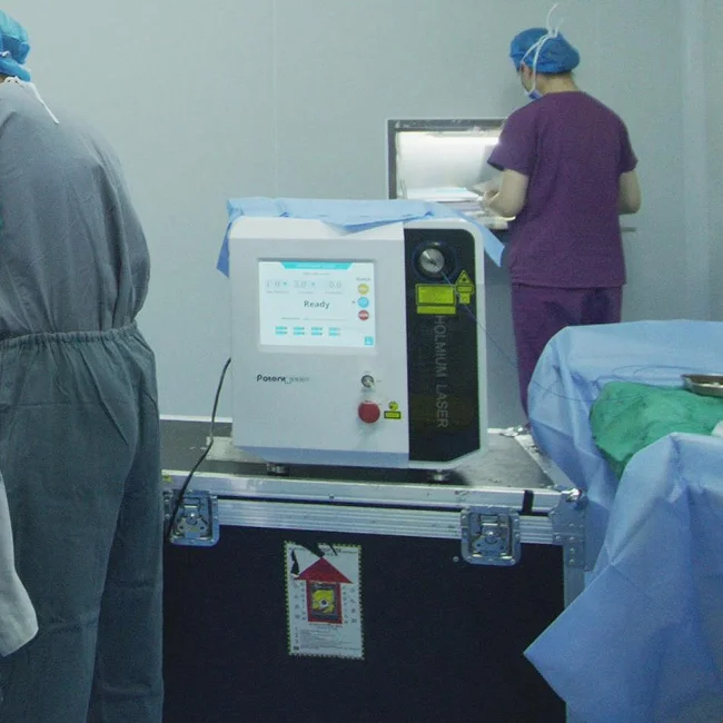 Medical Holmium Laser Machine Equipment for Urology Stone lithotripsy use endoscopy