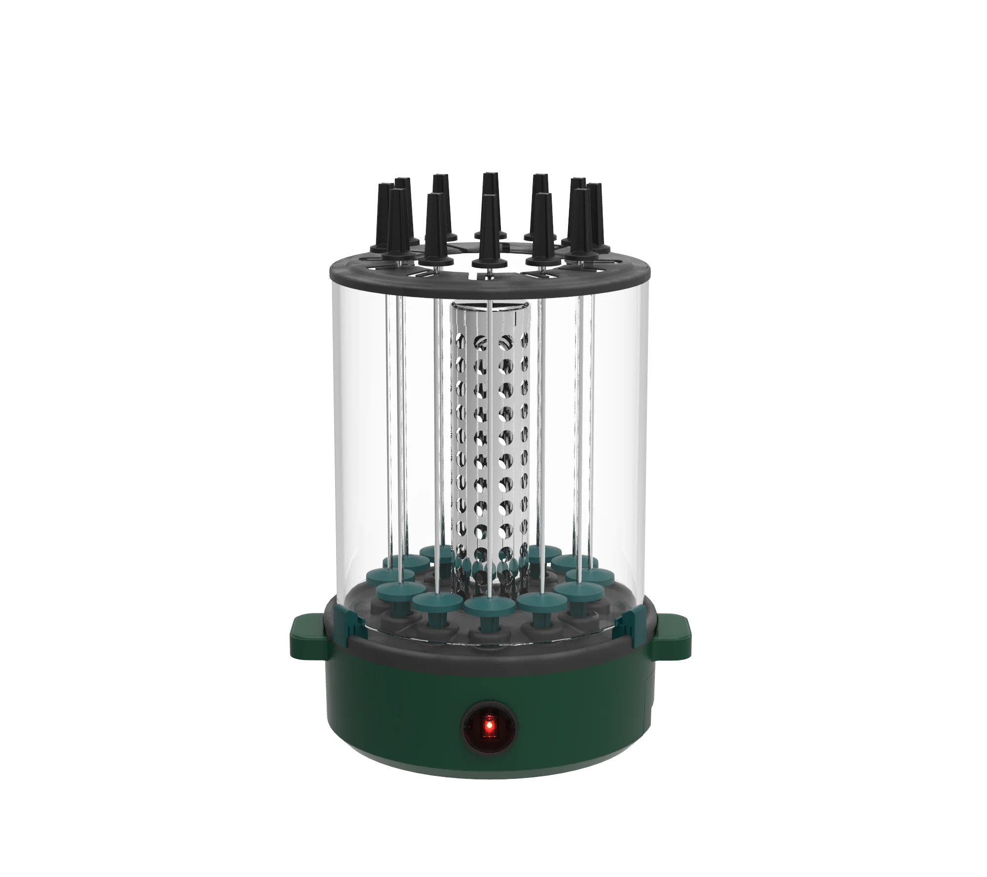 Electric Rotating Grill Machine Vertical BBQ Grill Smokeless Rotisserie Oven Rotating Barbecue Grill indoor