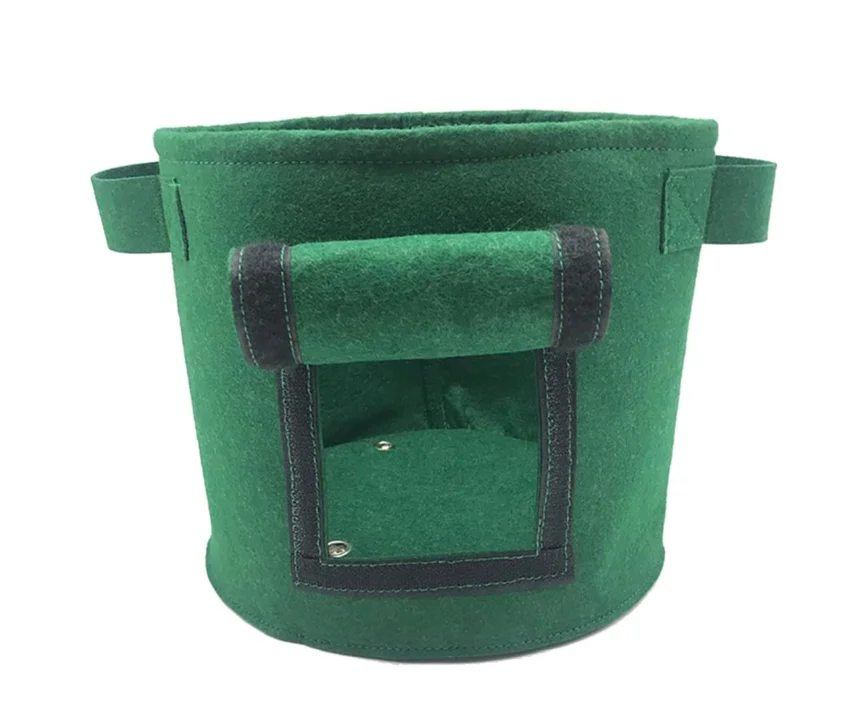 Manufacturer Grow Bags Heavy Duty Aeration Fabric Pots Thickened Nonwoven Fabric Pots Plant Grow