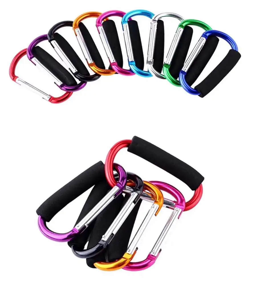 Hot Sale High Quality Customized Metal Climbing Button Hanging Carabiner