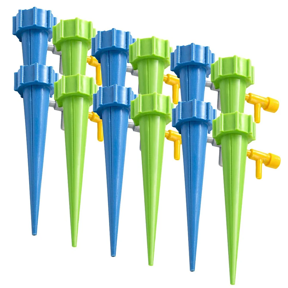 Система капельного полива Автоматическая 36/24/12/6 шт., набор шипов для сада, бытовые инструменты для автоматического полива растений и цветов