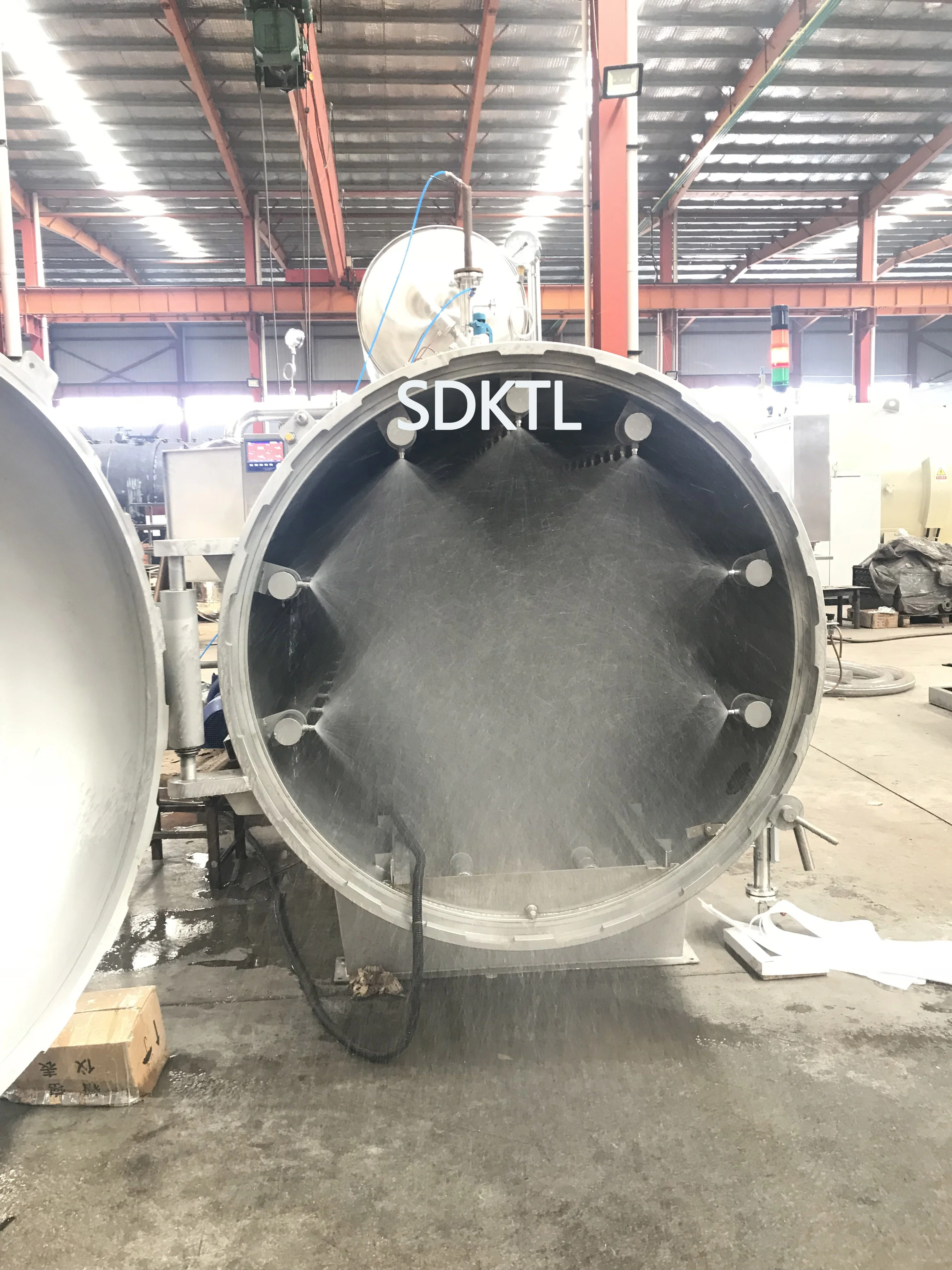 Horizontal Autoclave for Bottle Jar Cans Mini Sterilizing Steam Generator Autoclave Retort Sterilizer Automatic autoclave