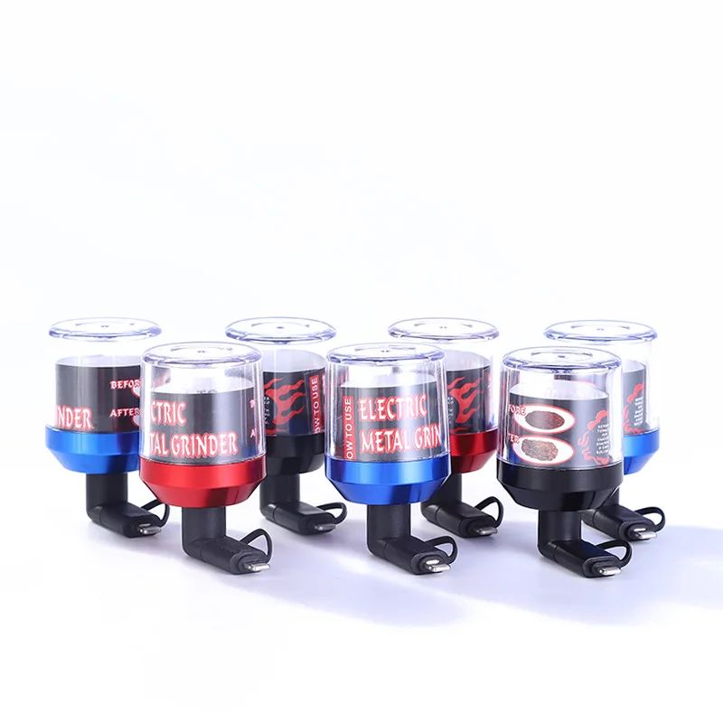 USB-дробилка для сигарет, дробилка для табака, яблока, Android, двухподключаемый мобильный телефон, электрические автоматические шлифовальные машины, удобные с displ