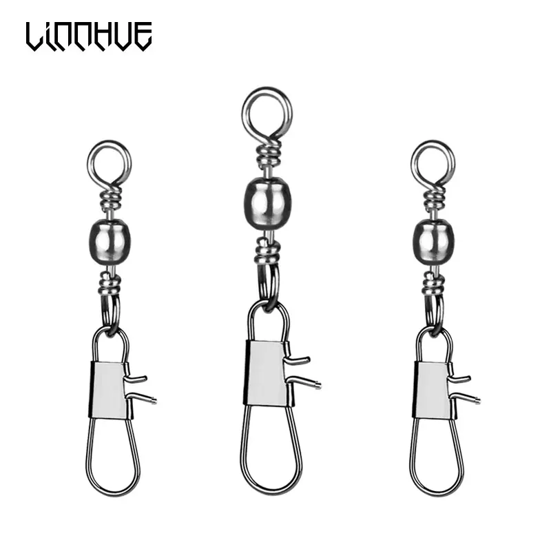 LINNHUE flexible ring fishing connector copper alloy good quality