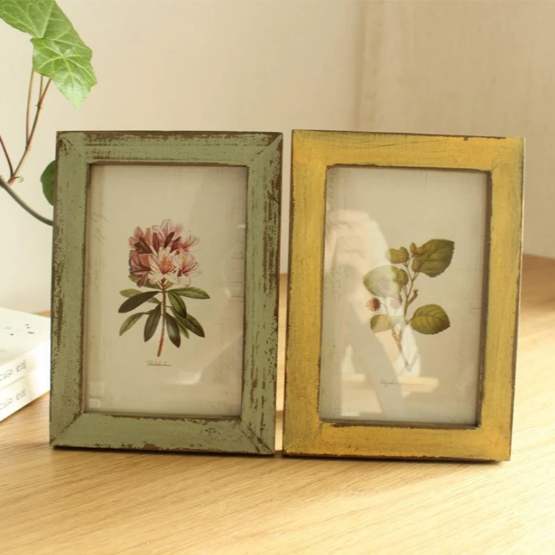Vintage Photo Picture Frame Antique Rustic Ornament